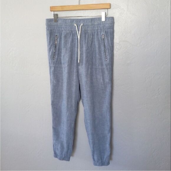 ATHLETA CABO LINEN JOGGER PANTS SIZE 6 - Picture 6 of 10
